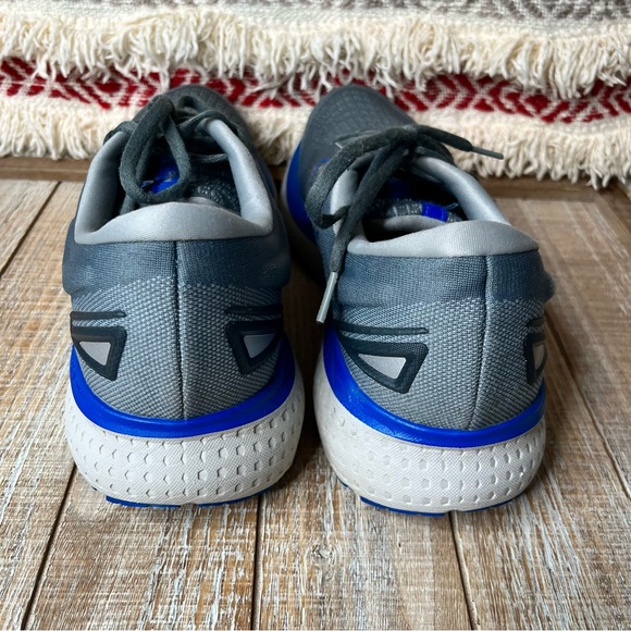 Brooks Glycerin 19 Mens Size12.5 Running Shoes Gray Blue Athletic Sneakers Gym - Picture 6 of 10